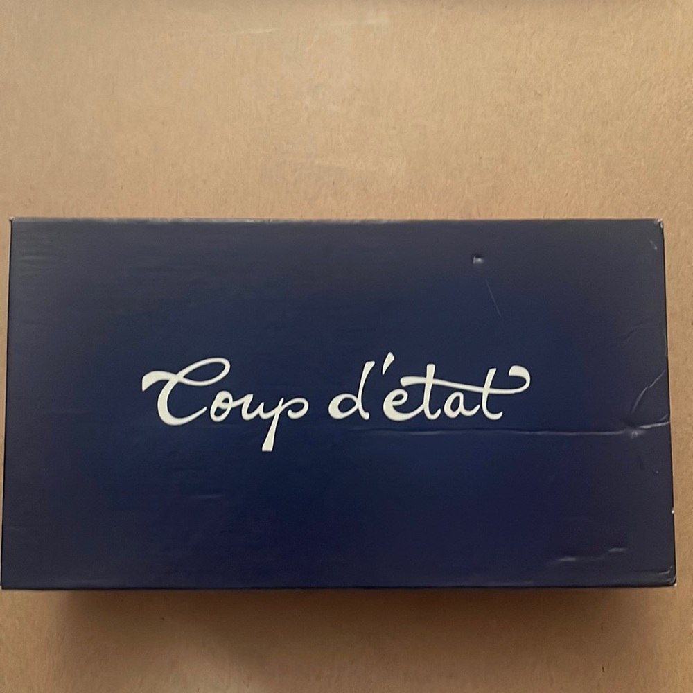 Coup d’etat Style:Dart |Color: Kid Black| Size: 7.5